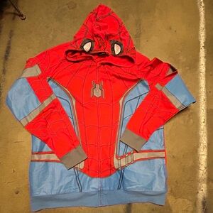 Spider-Man Red and Blue Hoodie